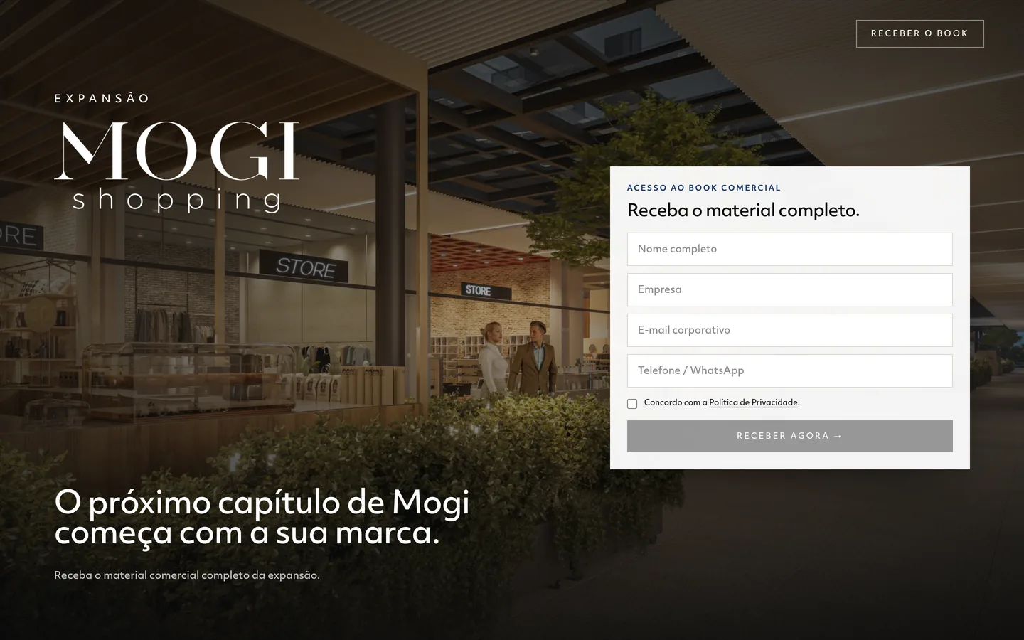 Mogi Shopping landing